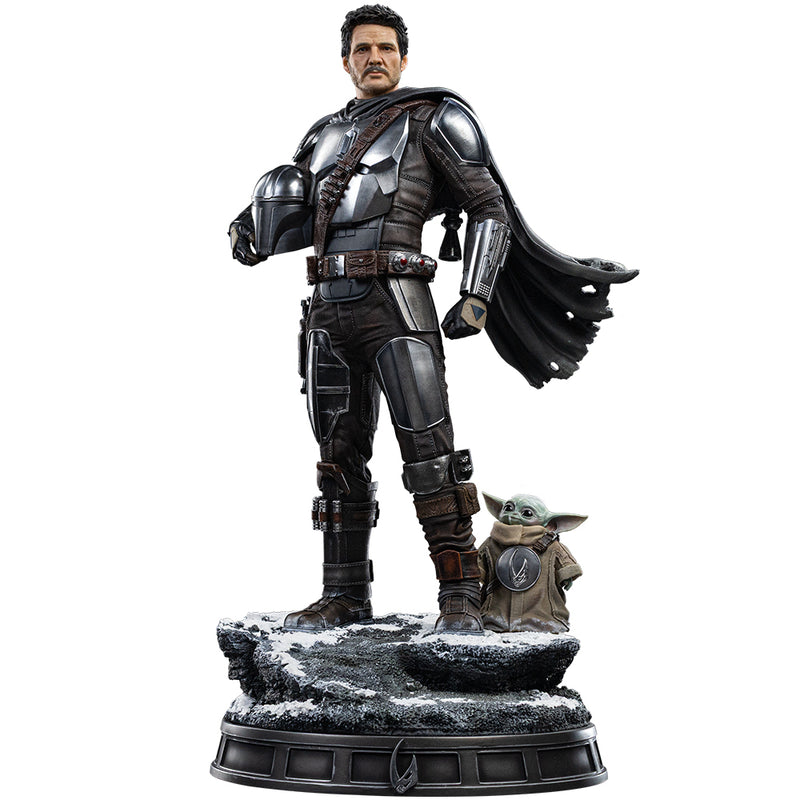 Iron Studios The Mandalorian and Grogu - The Mandalorian Movie - Legacy Replica 1/4