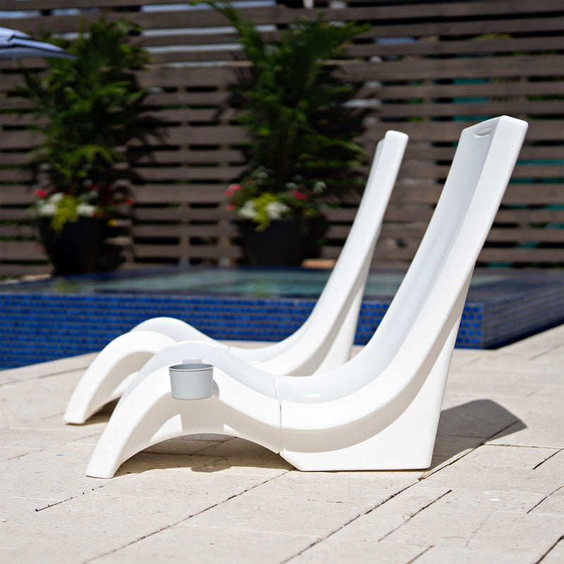 Step2 Vero Pool Stol Hvid