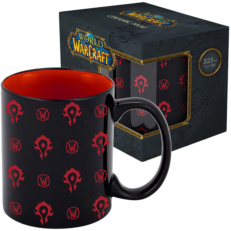 Krus World of Warcraft: Horde (mønster) - 11 OZ (325 ml), med gaveæske