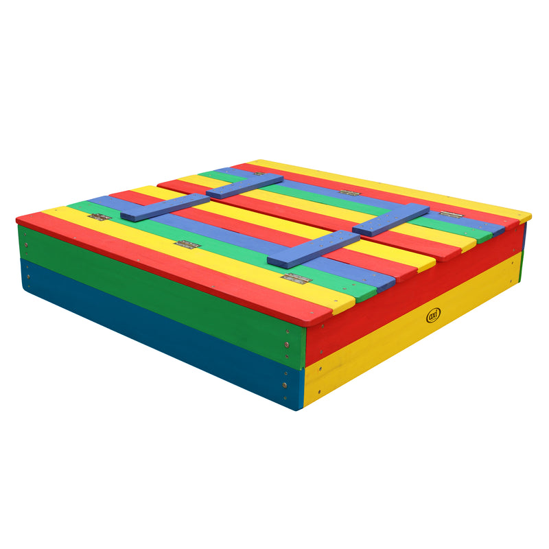 AXI Ella Sandkasse 100 x 95 cm - Regnbue