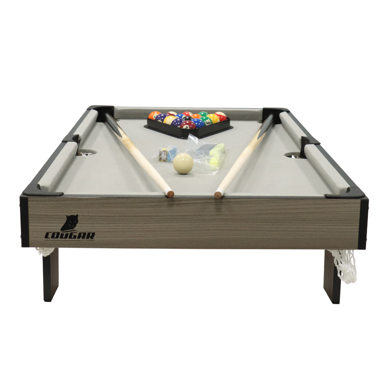 Cougar Poolbord Mini 3 ft Eg/Grå