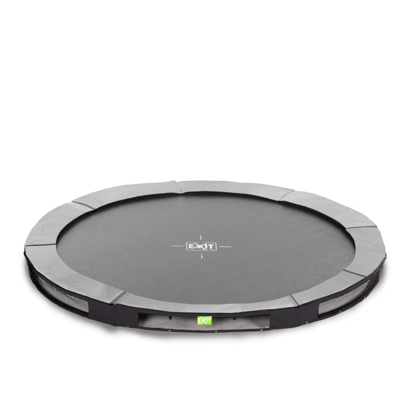 Silhouette Sport - rund nedgravnings trampolin (EXIT) - Sort