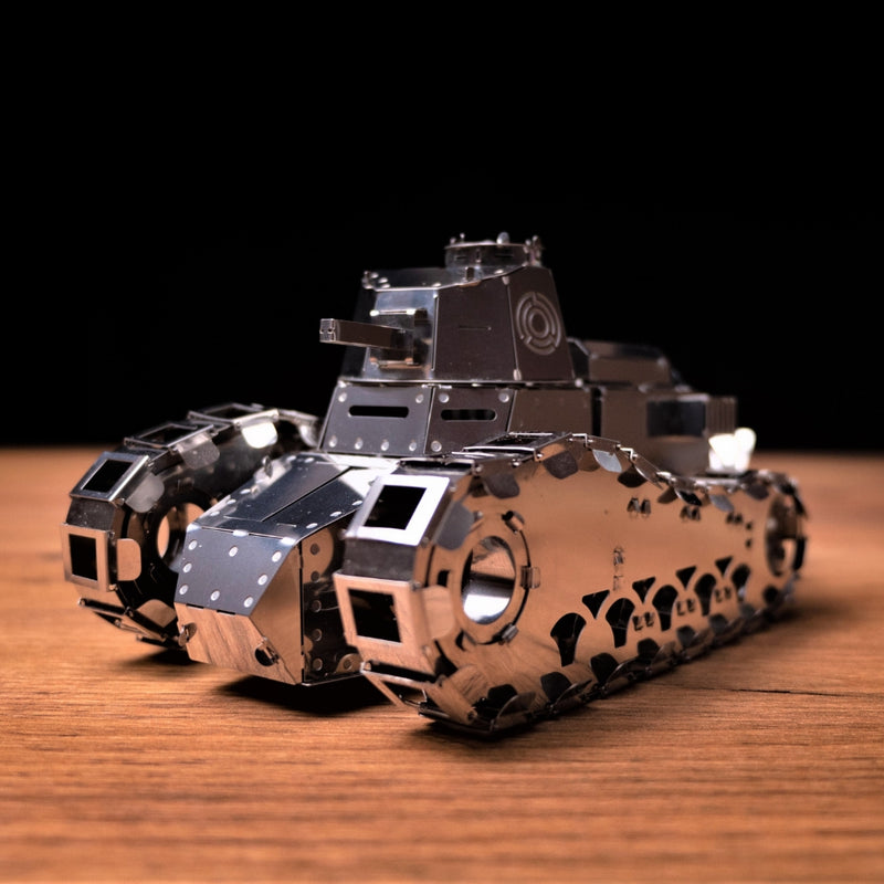 Metal Time | Nimble Fighter mekanisk gør-det-selv-modelsæt af kampvogn, 179 dele | World of Tanks