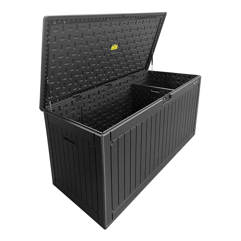 AXI Mike Opbevaringsboks i plast 1000 Sort – 177x82x83 cm