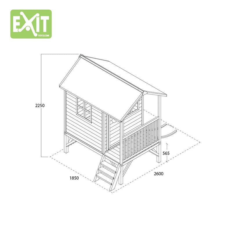 Loft 300 legehus (EXIT)