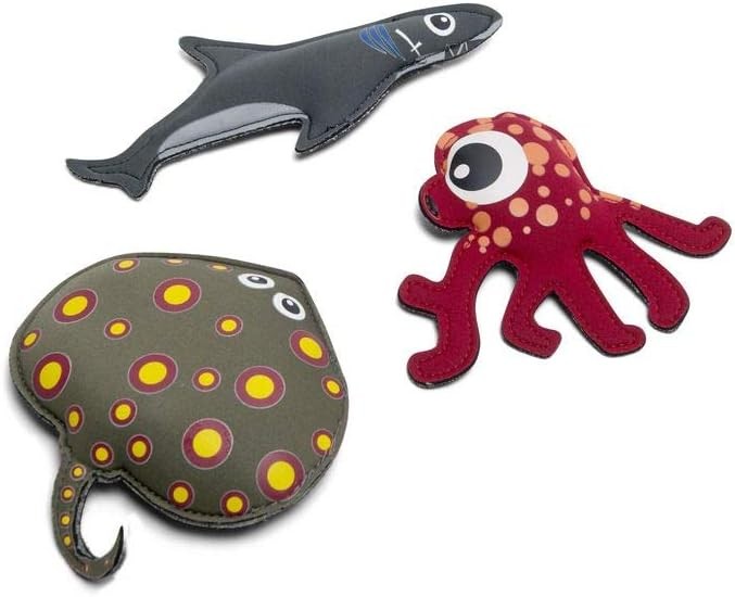 Dykkelegetøj - Havdyr, 3 stk - BS Toys