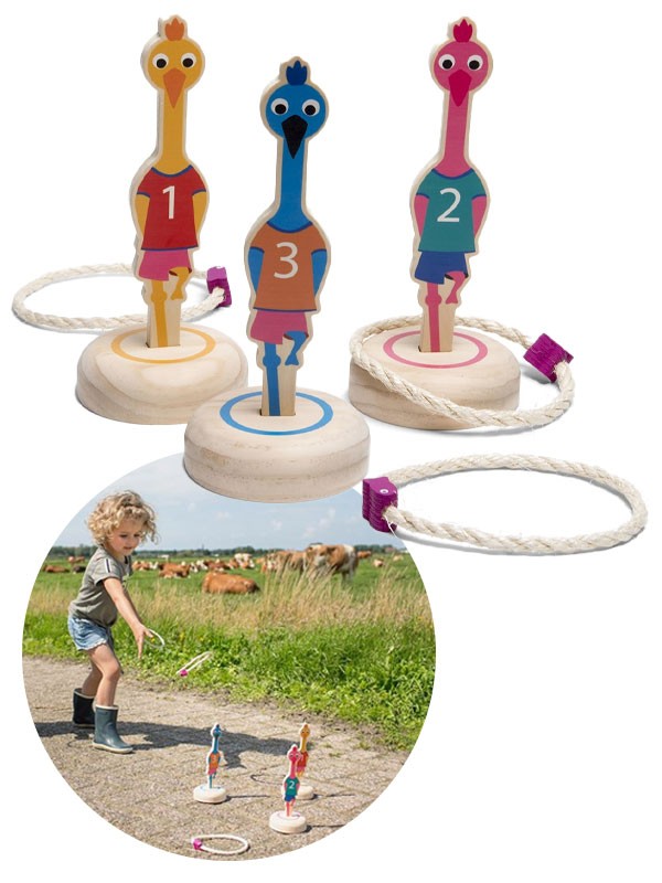 Ringspil med fugletema