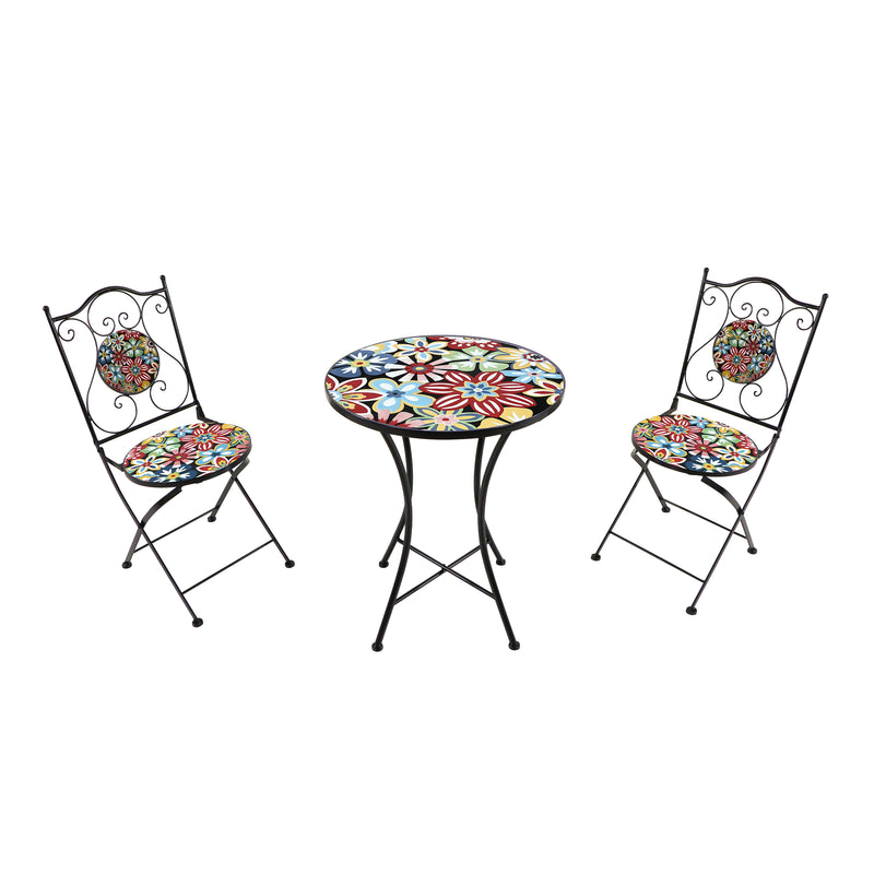 Amélie Bistrosæt Mosaik - Fiesta Flower
