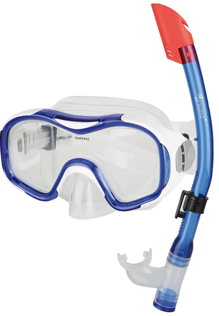 Snorkelsæt, maske & snorkel, 3-6 år