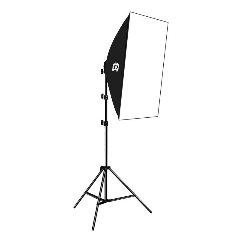 Puluz studiesæt softbox 50x70cm, stativ, LED-pærer 4 stk. PU5071EU