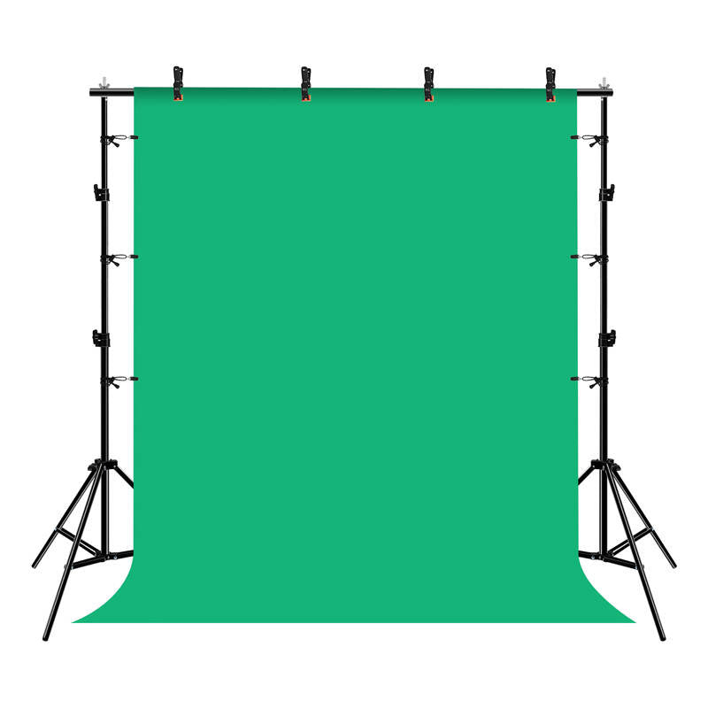 Puluz baggrundsstativ til fotostudie 2x2m + baggrunde 3 stk. PKT5204