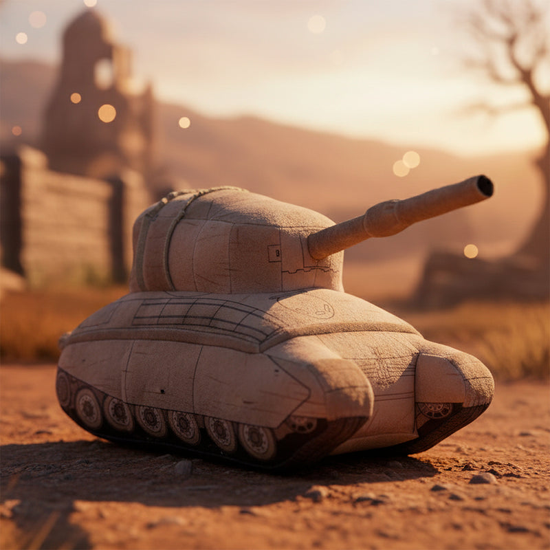 Plysdyr World of Tanks 15 Anniversary FV4005 STAGE II, 33 cm
