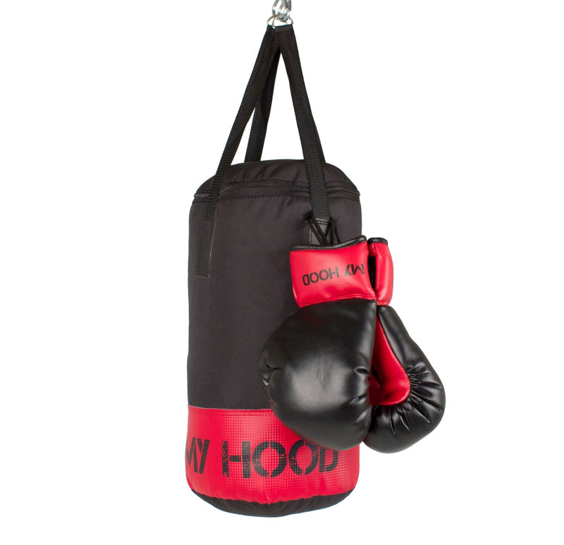 My Hood boksesæk med handsker - 4 kg