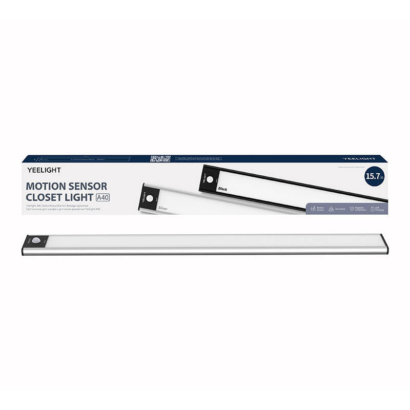 Yeelight skabslampe 40cm (sølv) 2700K
