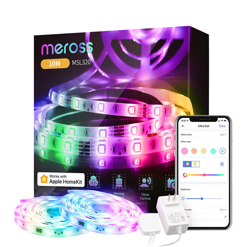 Meross MSL320 smart Wi-Fi-lysbånd (HomeKit)