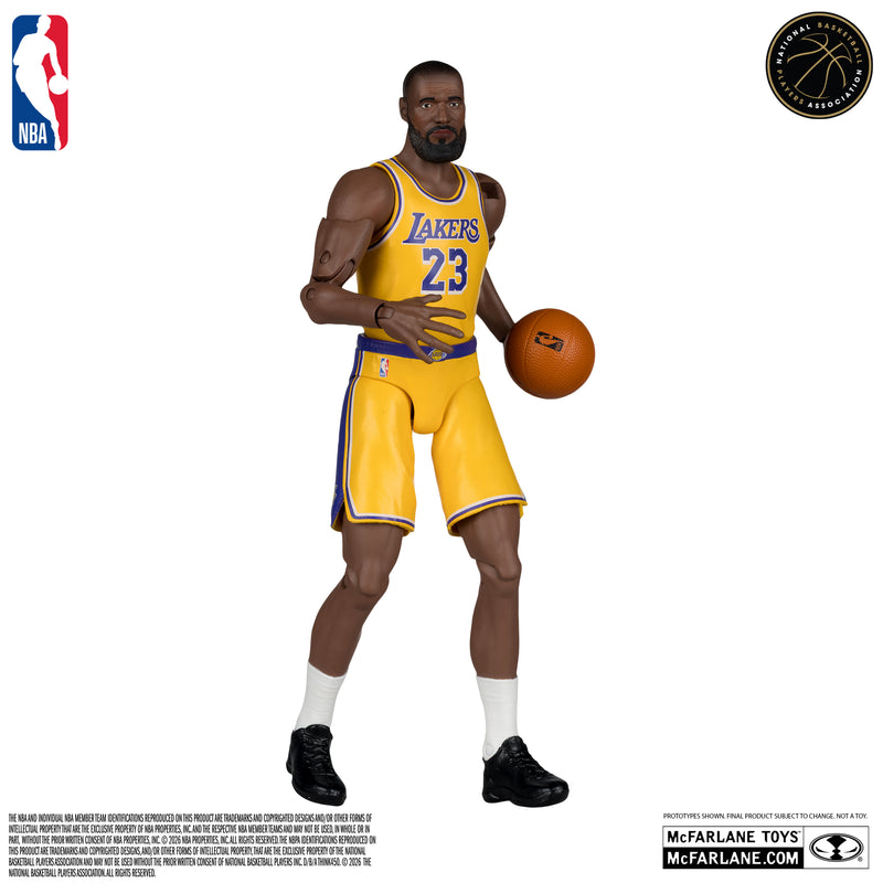 NBA LeBron James (Los Angeles Lakers) 6 tommer actionfigur McFarlane SportsPicks