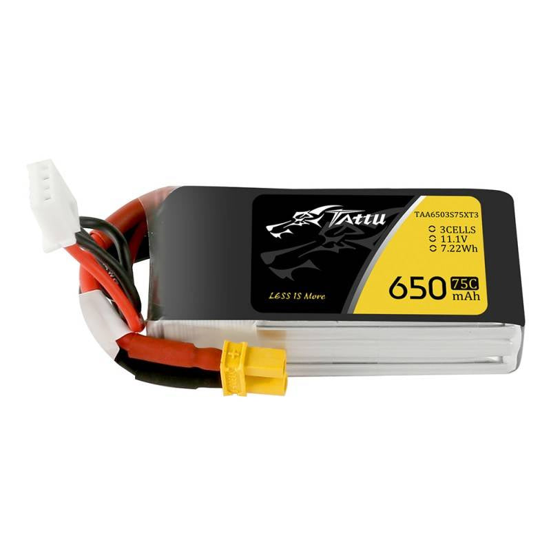 Tattu batteri 650mAh 11,1V 75C 3S1P
