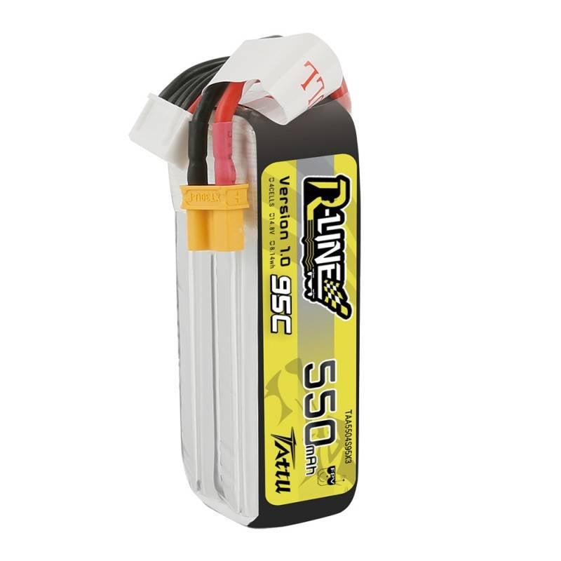 Tattu R-Line batteri 550mAh 14.8V 95C 4S1P