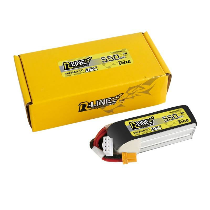 Tattu R-Line batteri 550mAh 11.1V 95C 3S1P XT30
