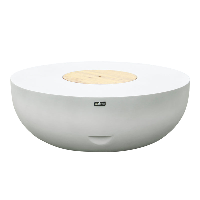 AXI Brandon 2-i-1 ståbord / sidebord & køler – Kalkstenslook