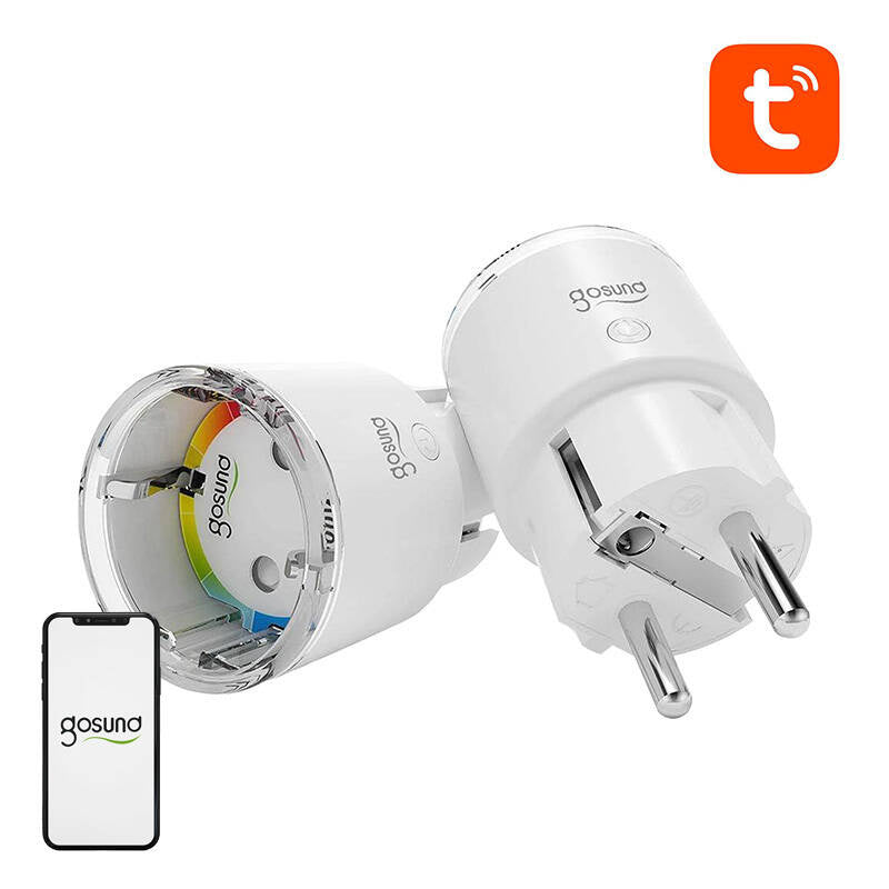 Gosund EP2 smart WiFi-stik, 2 stk. (2-pak) 10A Tuya