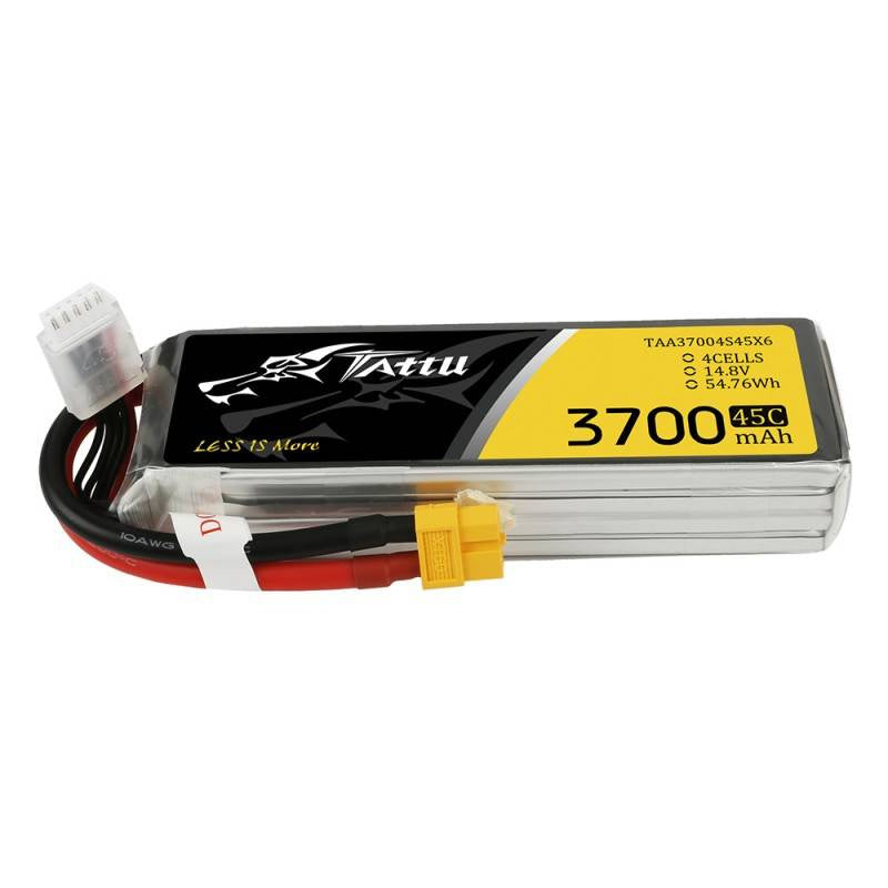 Tattu batteri 3700mAh 14,8V 45C 4S1P
