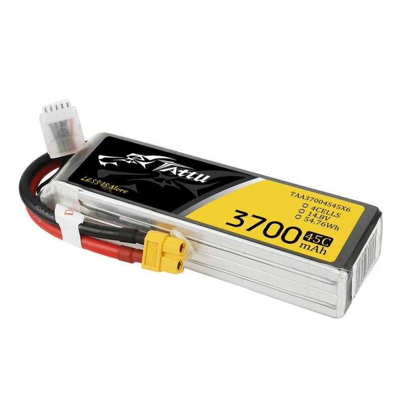Tattu batteri 3700mAh 14,8V 45C 4S1P