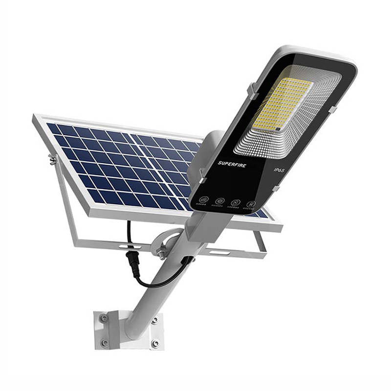 Superfire FF5-C solcellelampe, 263W, 1200lm, 15000mAh