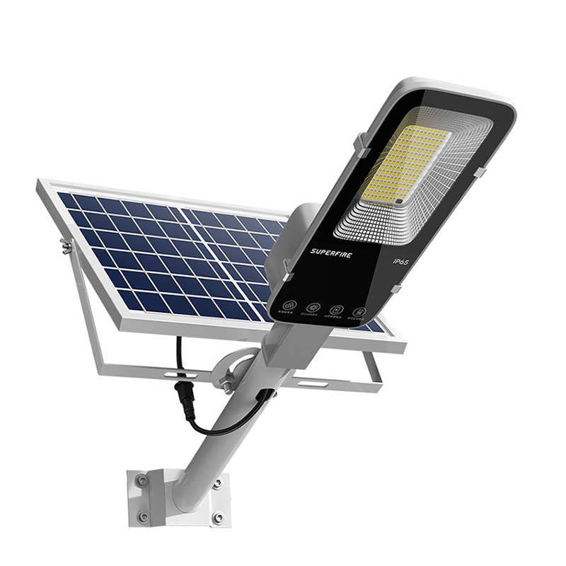 Superfire FF5-E solcellelampe, 897W, 2000lm, 20000mAh