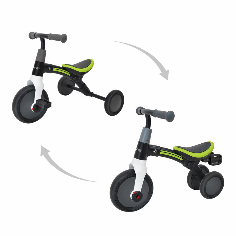 Sunny Walker 2-i-1 balancecykel 2000 i pulverlakeret stål