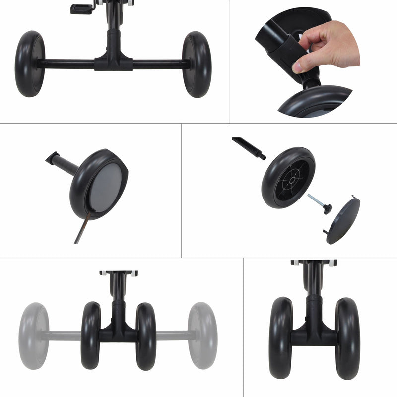 Sunny Walker 2-i-1 balancecykel 2000 i pulverlakeret stål