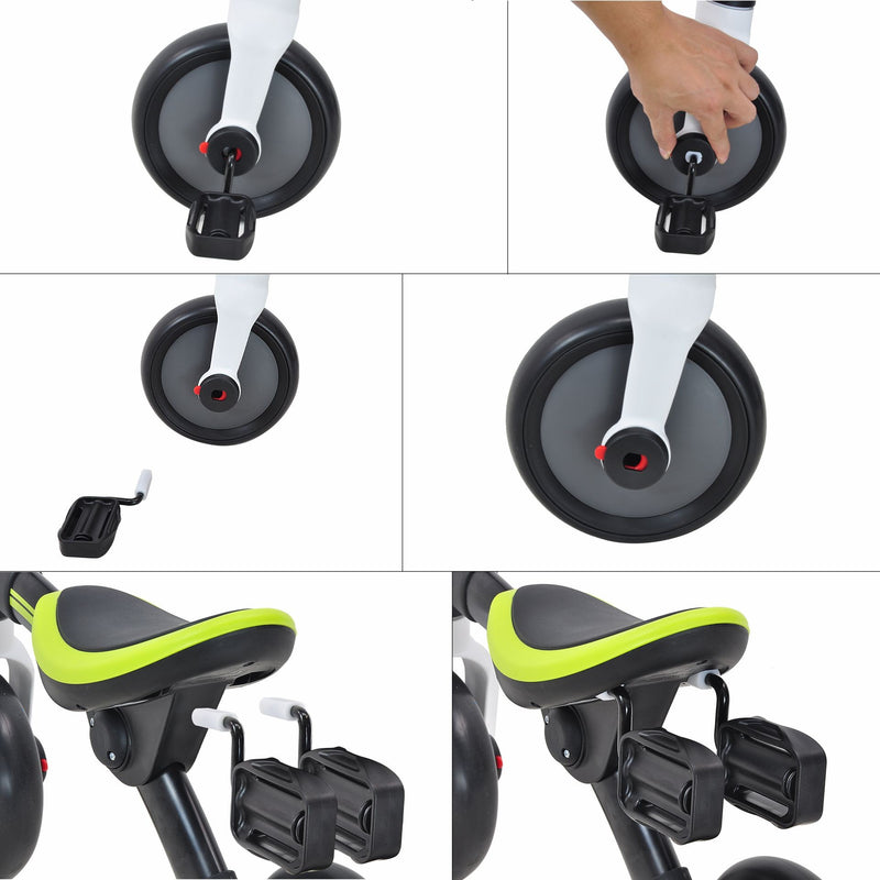 Sunny Walker 2-i-1 balancecykel 2000 i pulverlakeret stål