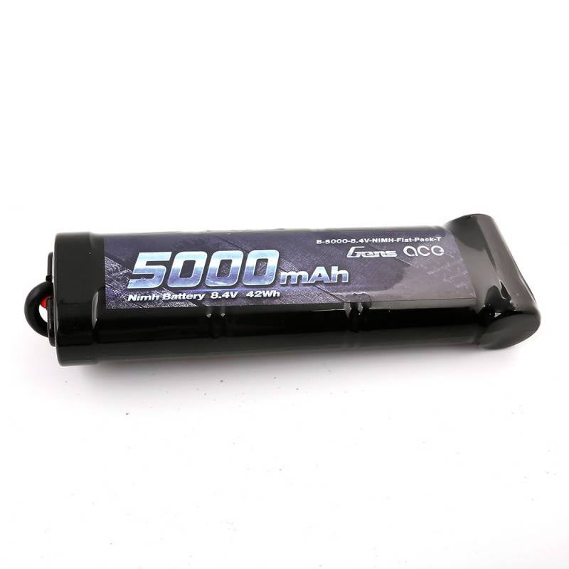 Gens Ace Traxxas NiMH-batteri 5000mAh 8,4V Hump T-Dean