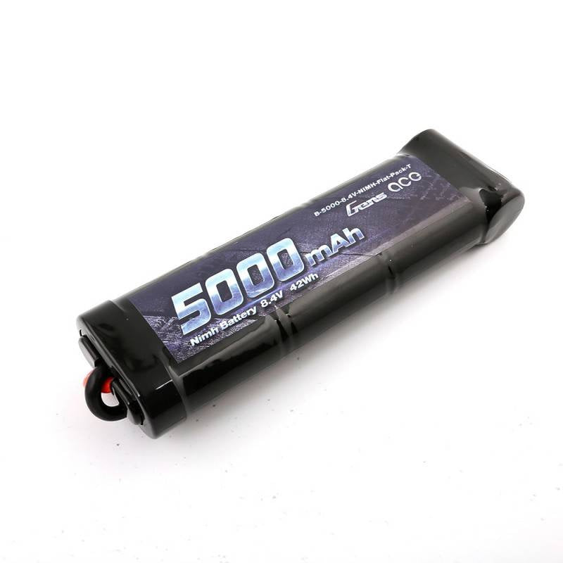 Gens Ace Traxxas NiMH-batteri 5000mAh 8,4V Hump T-Dean