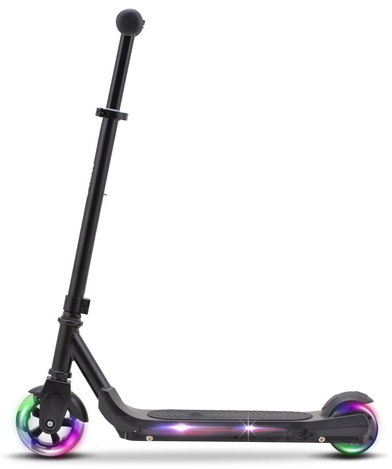 EL-Løbehjul sort med LED lys - 14.4V - MCU-Sport