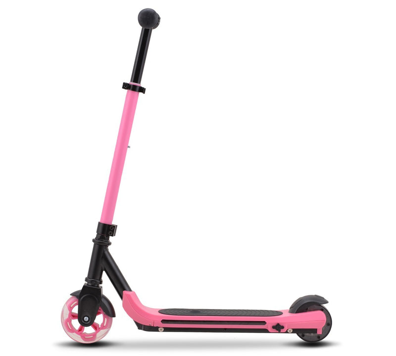 EL-Løbehjul pink med LED lys - 21.6V - MCU-Sport