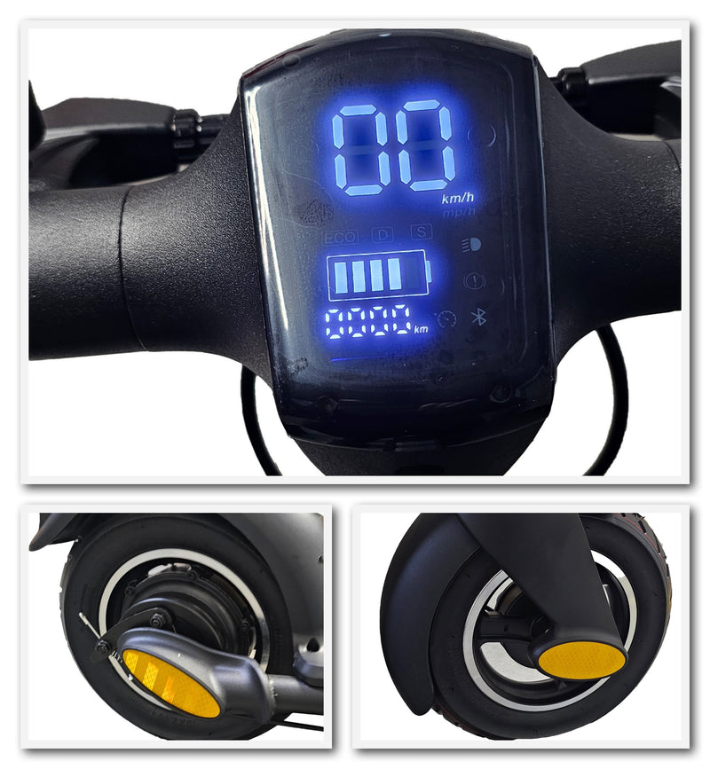 EL Løbehjul Pro Sort - 20 km/t 250W 36V fra MCU-Sport