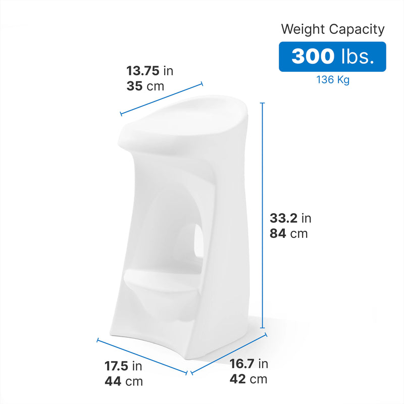 Step2 Vero In-Pool Barstol Hvid