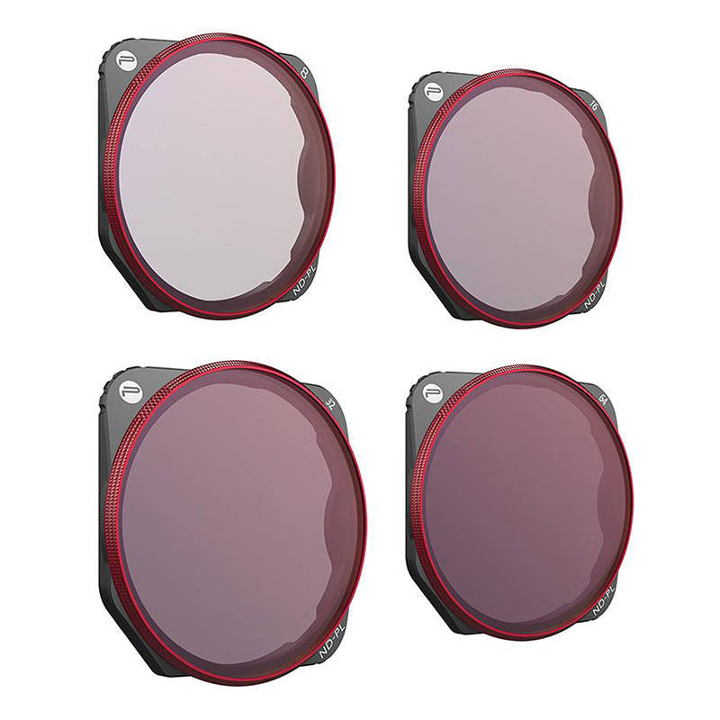 PGYTECH sæt med 4 ND-PL-filtre 8/16/32/64 til DJI Mavic 3 / Mavic 3 CINE (P-26A-034)
