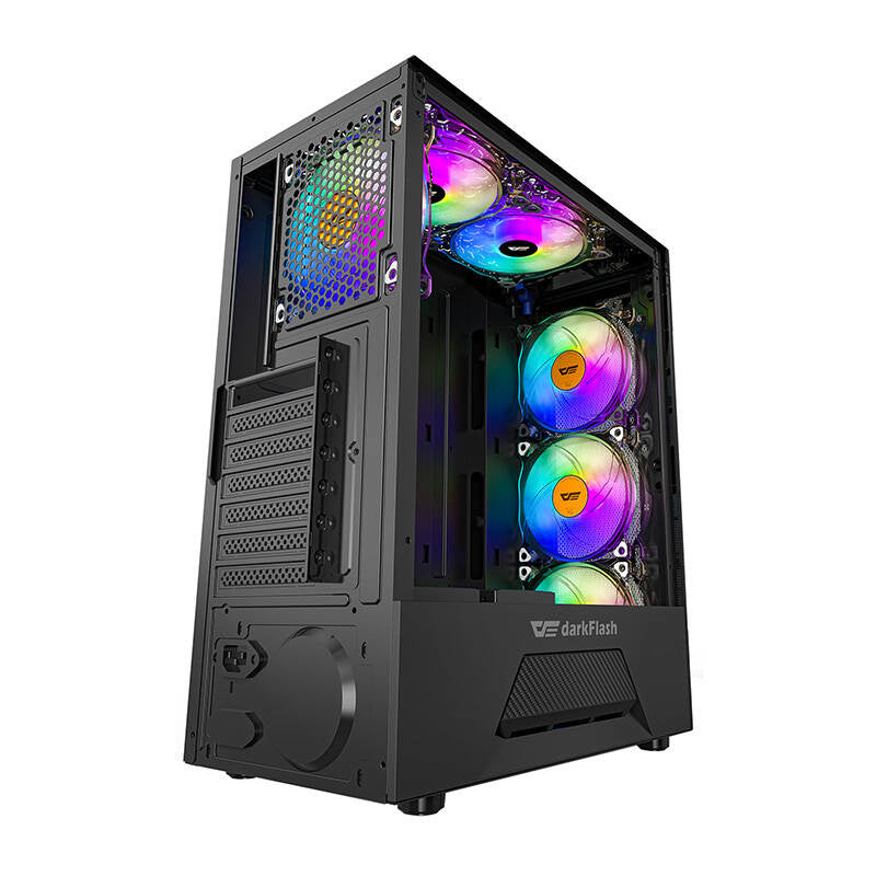 Darkflash LEO computerkabinet (sort)