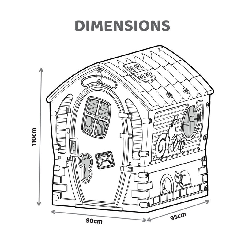 Dream House Twilight - legehus i plast - Megaleg