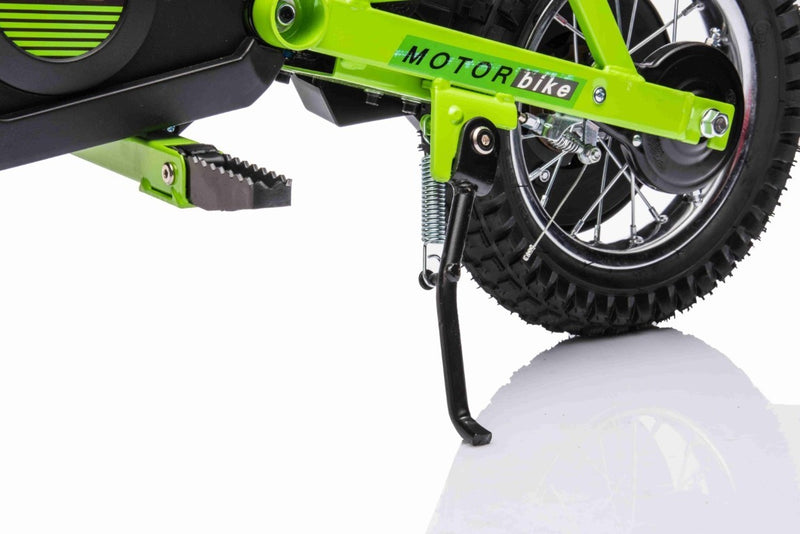 Dirt Bike EL 250W 24V Crosser - Grøn