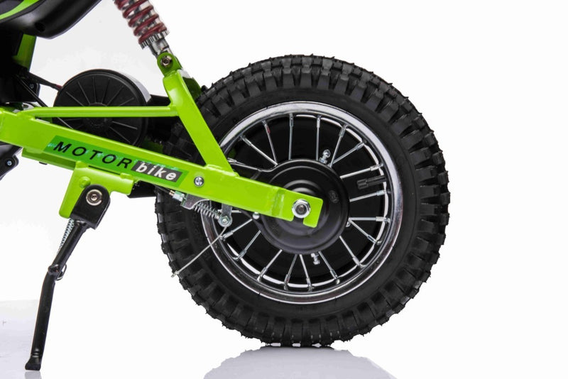 Dirt Bike EL 250W 24V Crosser - Grøn