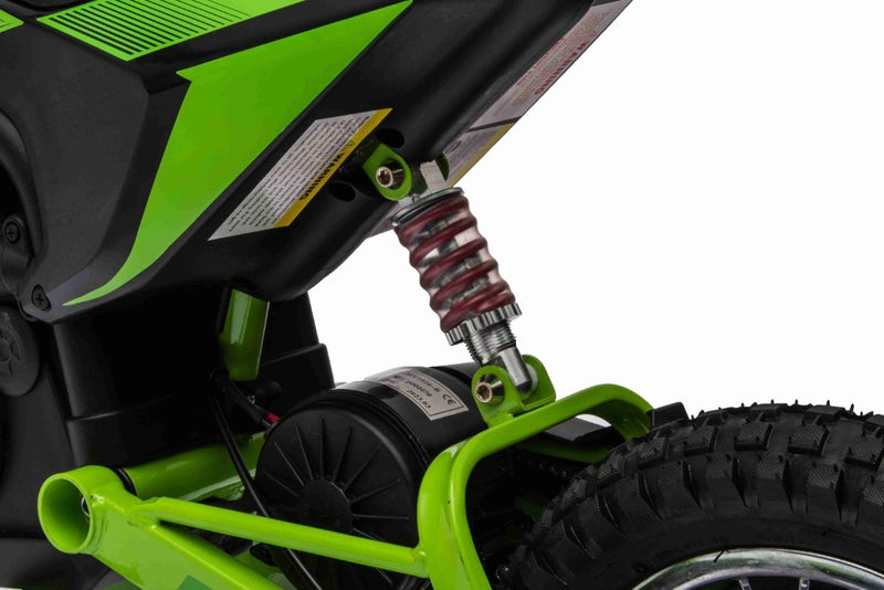 Dirt Bike EL 250W 24V Crosser - Grøn