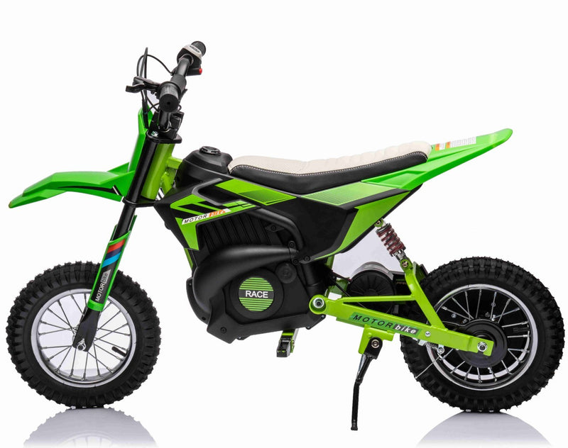 Dirt Bike EL 250W 24V Crosser - Grøn