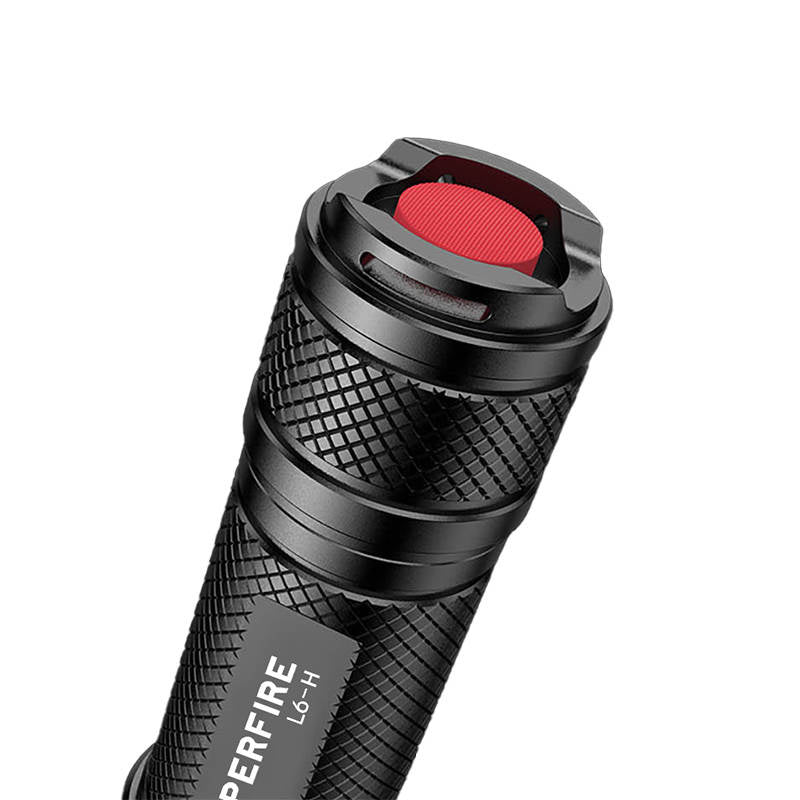 Superfire L6-H lommelygte, 900 lm, 15W, USB-C, 5 tilstande