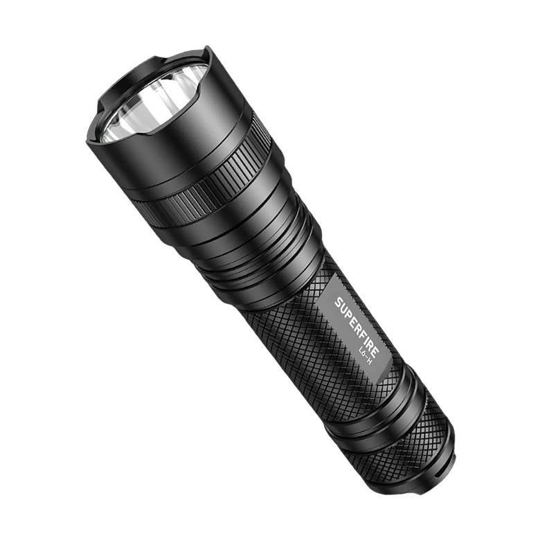 Superfire L6-H lommelygte, 900 lm, 15W, USB-C, 5 tilstande