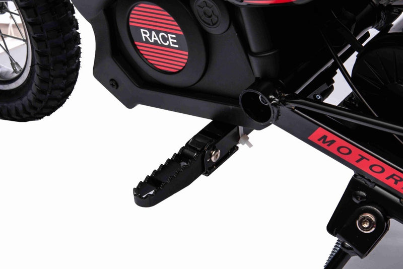 Dirt Bike EL 250W 24V Crosser - Rød