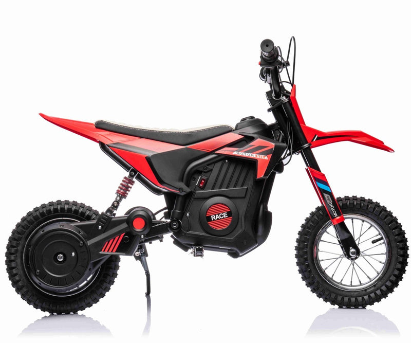 Dirt Bike EL 250W 24V Crosser - Rød