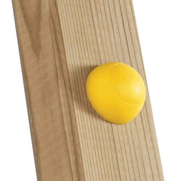 Bolthætte til træ (bolt Ø 8-10 mm) - 10 stk - Limegrøn